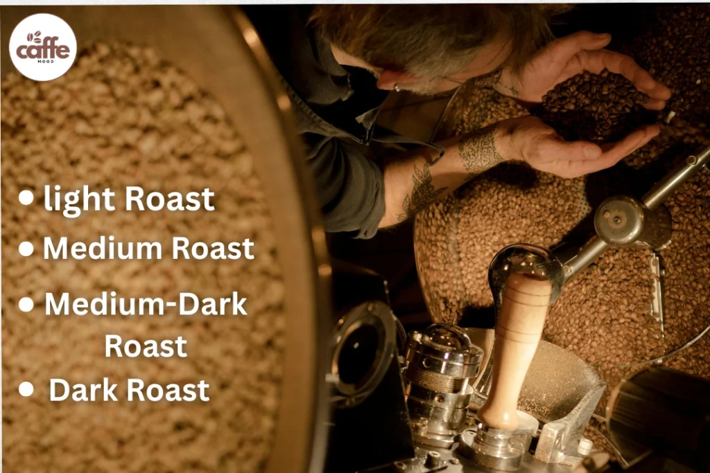 What are the 4 types of Coffee Roasting?