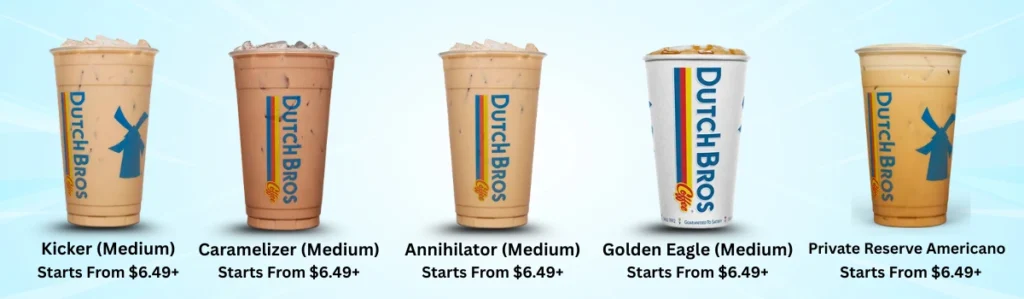 Dutch Bros Coffee Prices