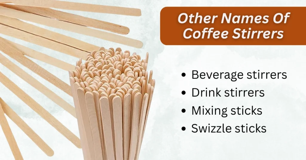 coffee stirrers