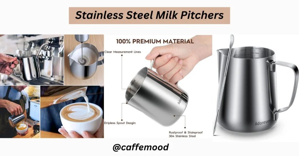Stainless Steel Milk Pitchers