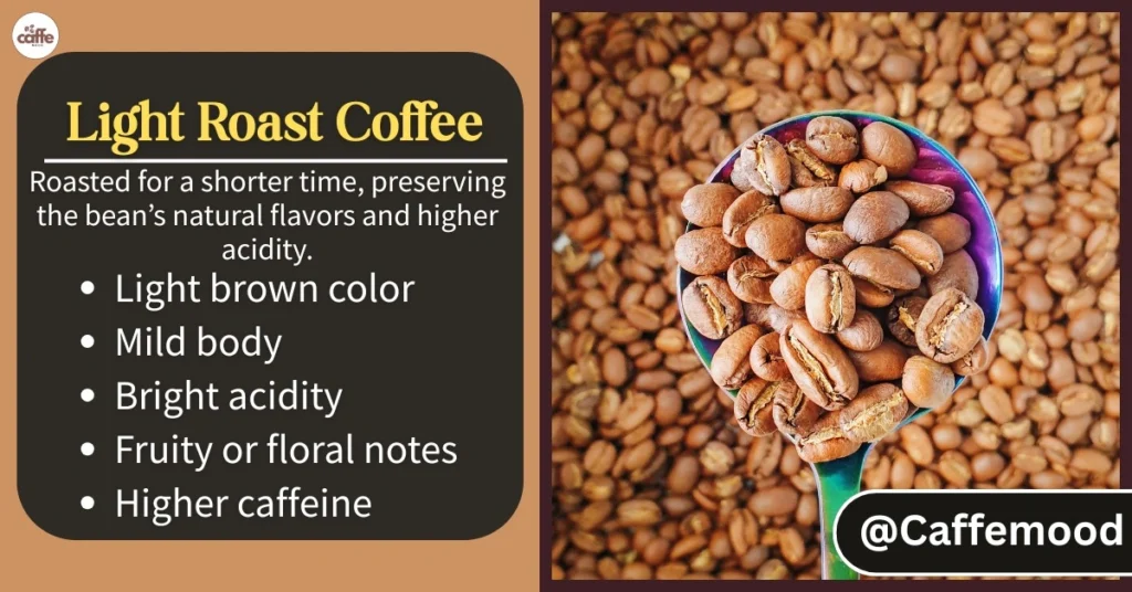 dark roast coffee vs light roast coffee