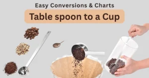 Table spoon to a Cup