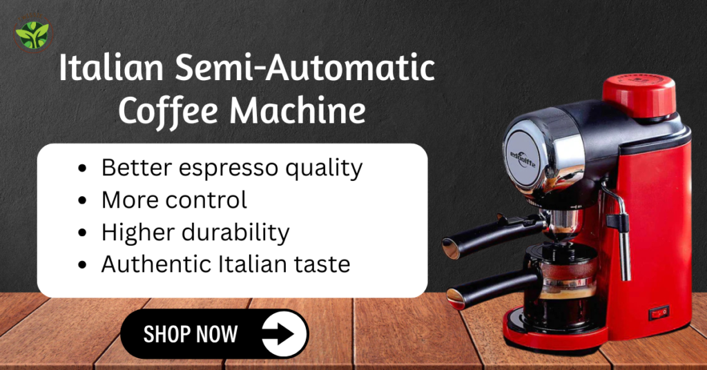 Italian Semi-Automatic Coffee Machine