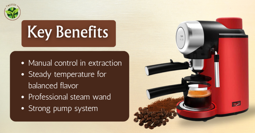 Italian Semi-Automatic Coffee Machine