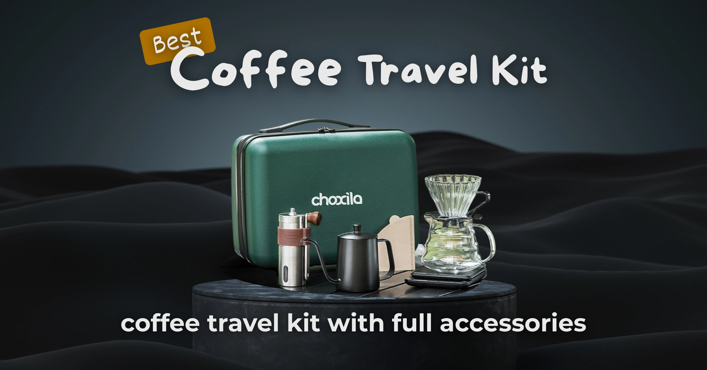 coffee travel kit