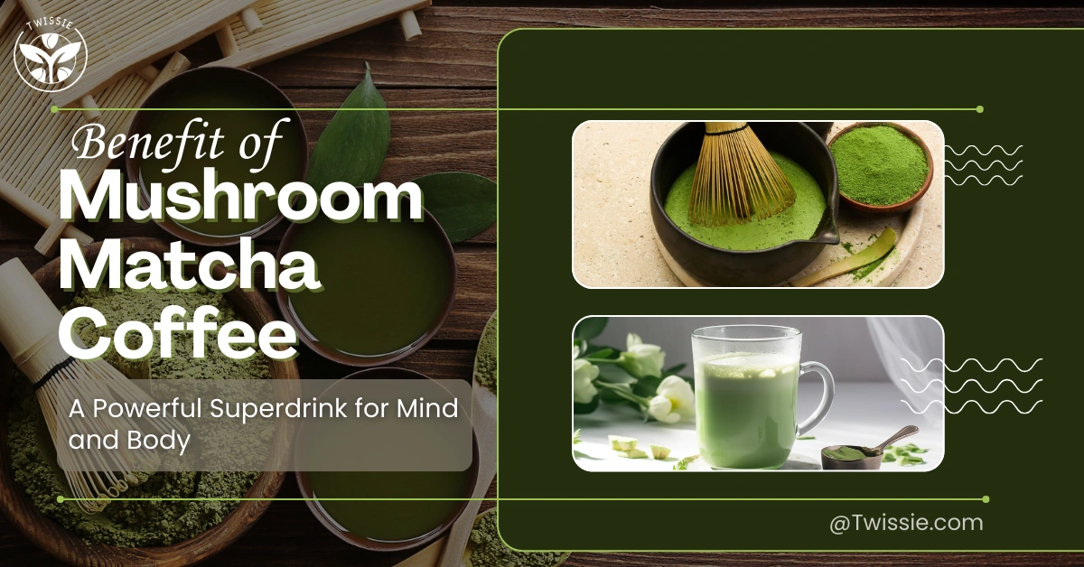 Mushroom Matcha Coffee