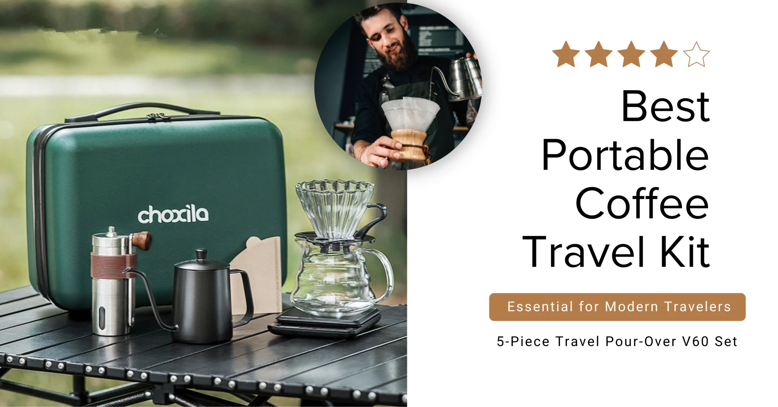 Best Portable Coffee Travel Kit